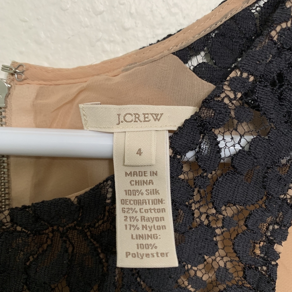 J. Crew top lace size 4